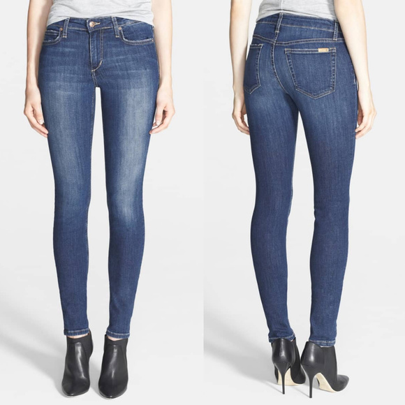 Joe's Jeans Denim - Joe's Jeans 'Lindz' Mid Rise Skinny Jeans
